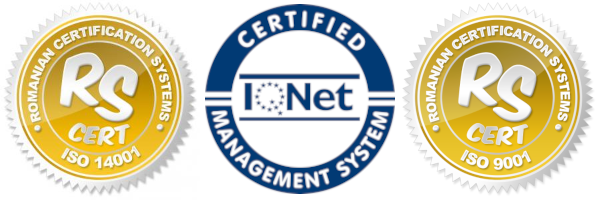 Certificări IQNet, SR EN ISO 14001 și ISO 9001
